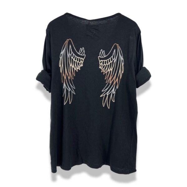 Tee shirt en coton ailes d'anges April vintage