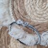 bracelet jonc en acier inoxydable panthère – Image 2