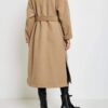 Manteaux long April vintage beige – Image 3