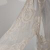 Gilet dentelle beige grande taille – Image 3