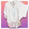 Tunique stars eyes multicolore April Vintage – Image 2