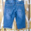 Pantacourt en jeans stretch strass – Image 2