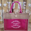 Sac caba en jute et tissus, mademoiselle rive gauche Mademoiselle rive droite – Image 7