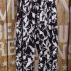 Pantalon palazzo fluide et élastique Belle taille – Image 5