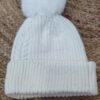 Bonnet angora April Vintage couleur blanc taille unique – Image 2