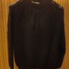 Pull doux col dentelle manches bouffantes noir – Image 2