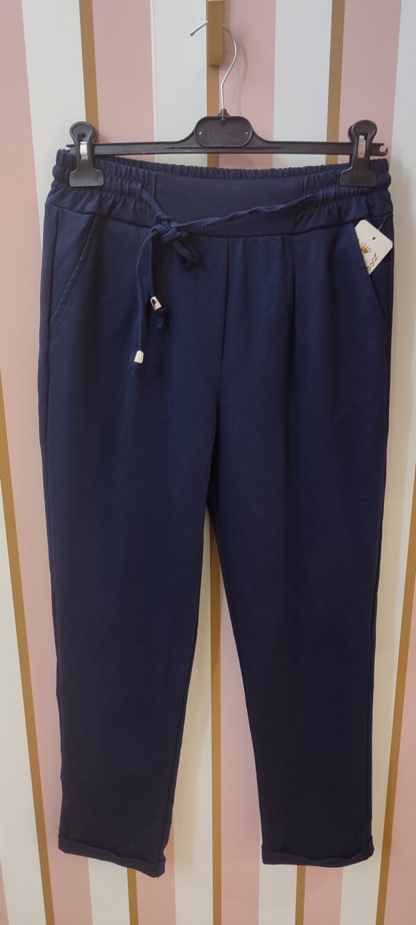 Pantalon lycra bleu marine taille unique