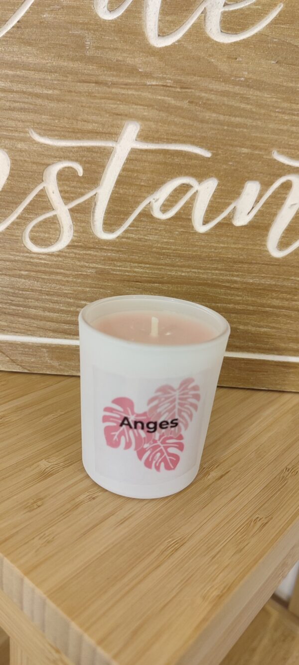 Bougie 70ml angel cire d'huile d'olive