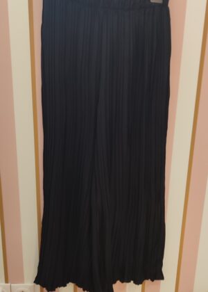 Pantalon plissé April Vintage Taille unique noir