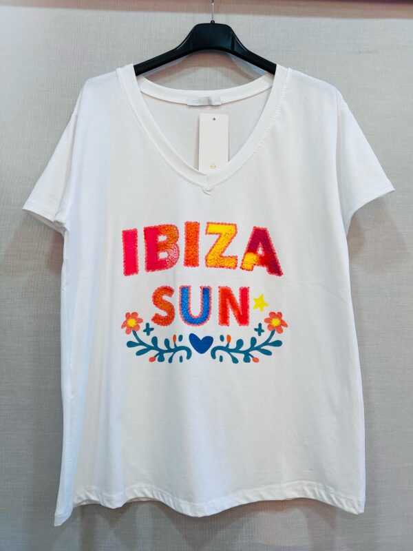 Tee-shirt IBIZA multicolore grande taille
