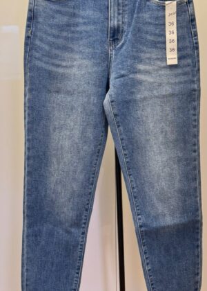 Jeans bleu mom fit
