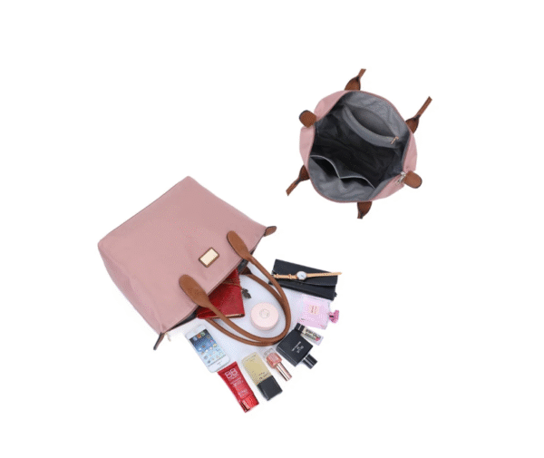 Sac à main Gallantry cabas vieux rose – Image 3
