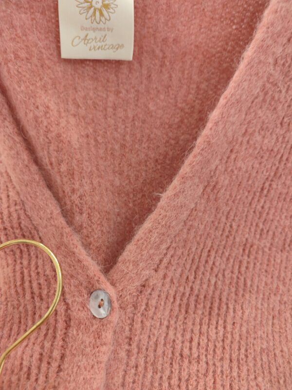 Gilet sans manches April Vintage vieux rose – Image 2