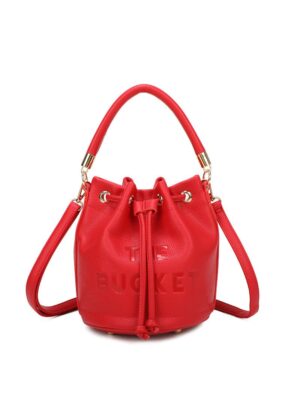 Sac à main the bucket Gallantry rouge