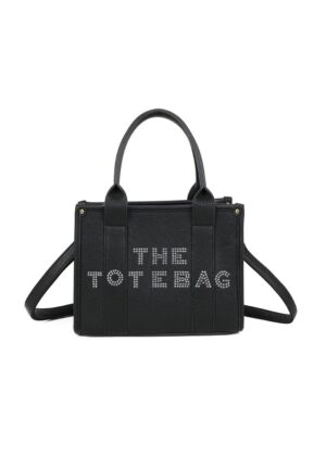 Sac à main the tote bag perlé noir Gallantry