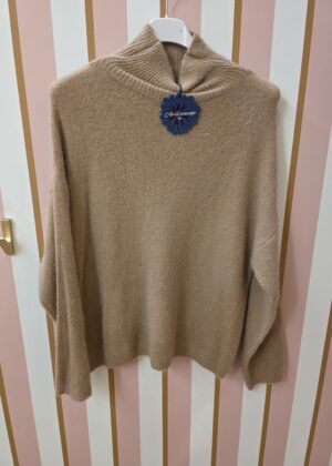 Pull April Vintage beige doux alpaga