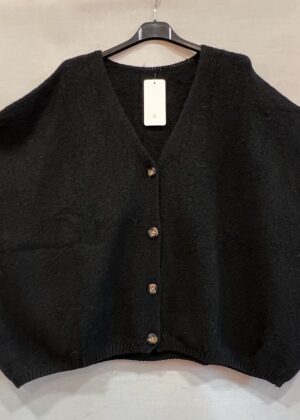 Gilet sans manche oversize noir