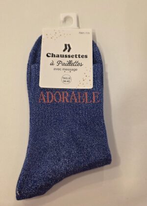 Chaussettes à paillettes adorable