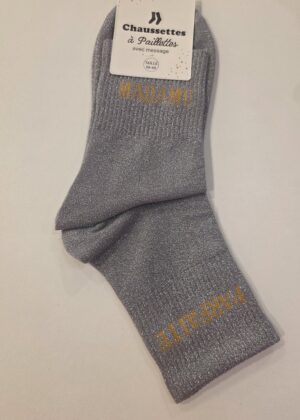 Chaussettes à paillettes madame parfaite
