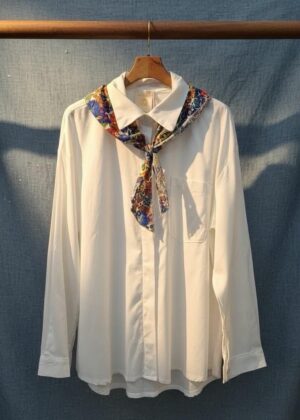 Chemise April Vintage foulard floral