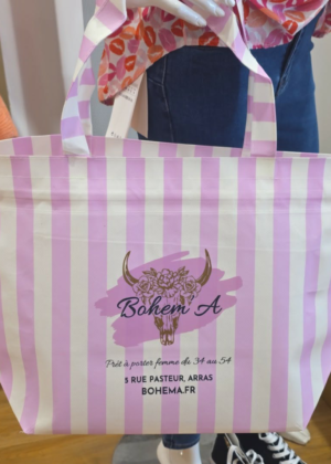 Cabas shopping dolce rose