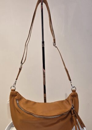 Sac banane bandoulière xl camel