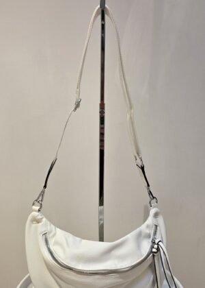Sac banane bandoulière xl blanc