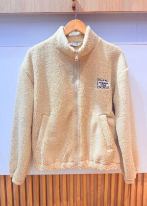 Veste polaire grande taille beige Iconic
